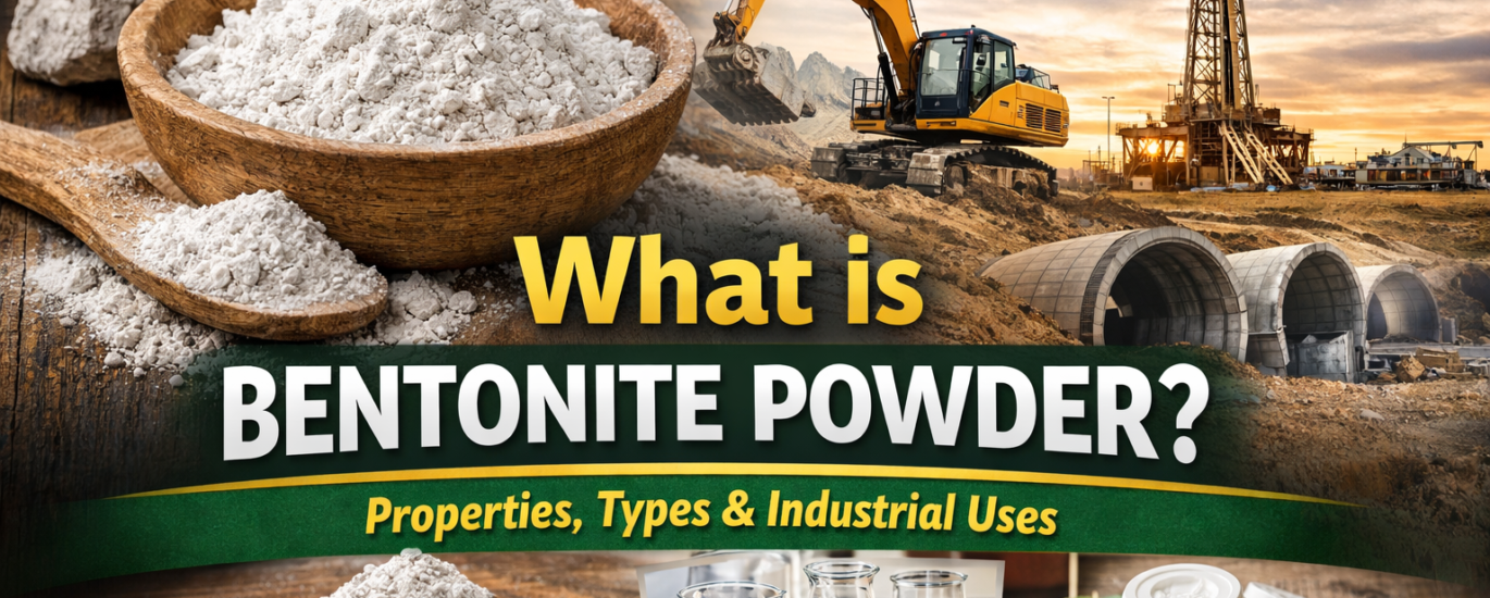 What is Bentonite Powder Properties, Types & Industrial Uses