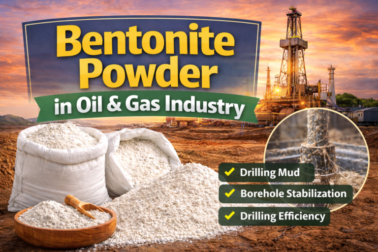Bentonite Powder in Oil & Gas Industry – Complete Guide - Bentonite Powder