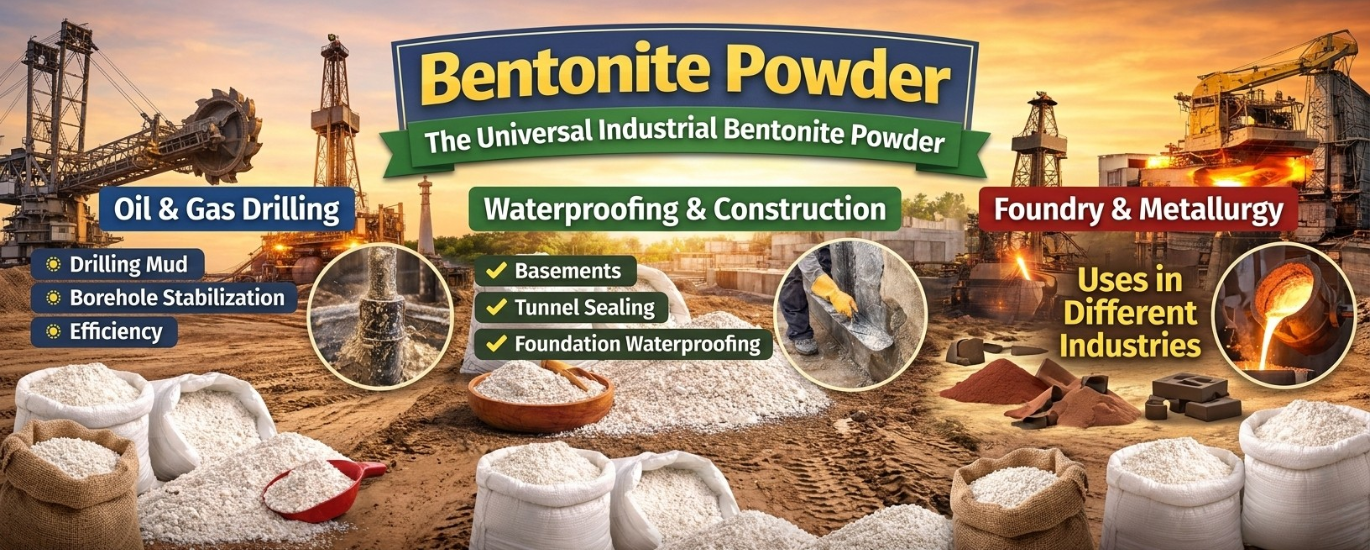Bentonite Powder for Waterproofing